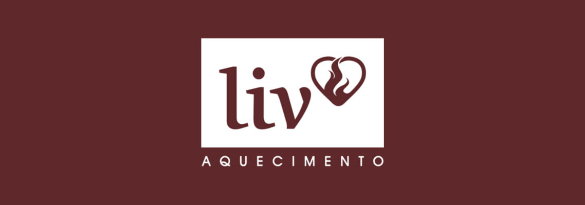 banner com logo da empresa liv aquecimento