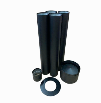 Kit de Instalação Preto 150mm